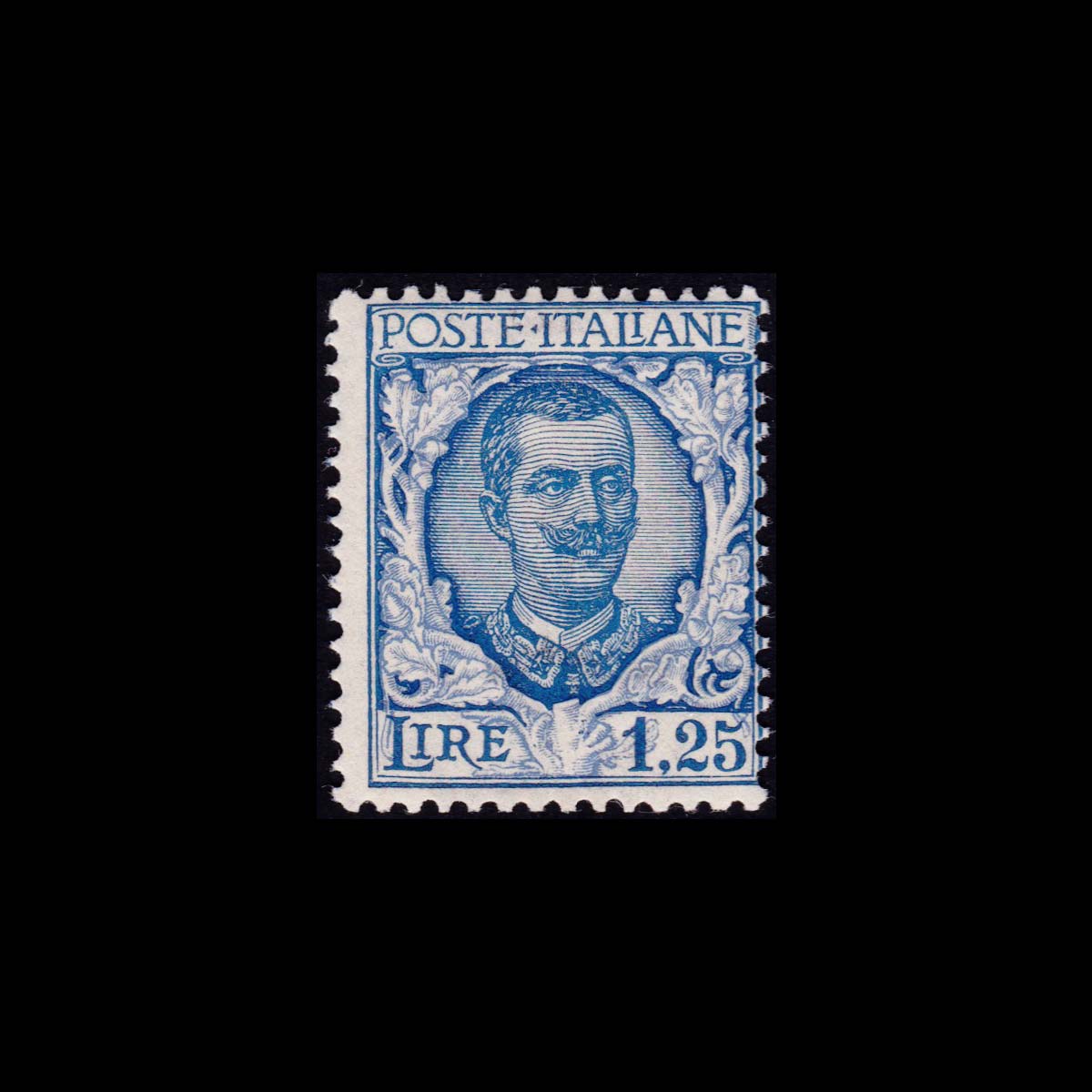 1926 Tipo Floreale 1,25l. Indaco e Oltremare