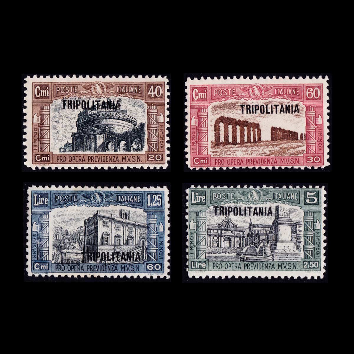 1927 Serie completa Milizia I