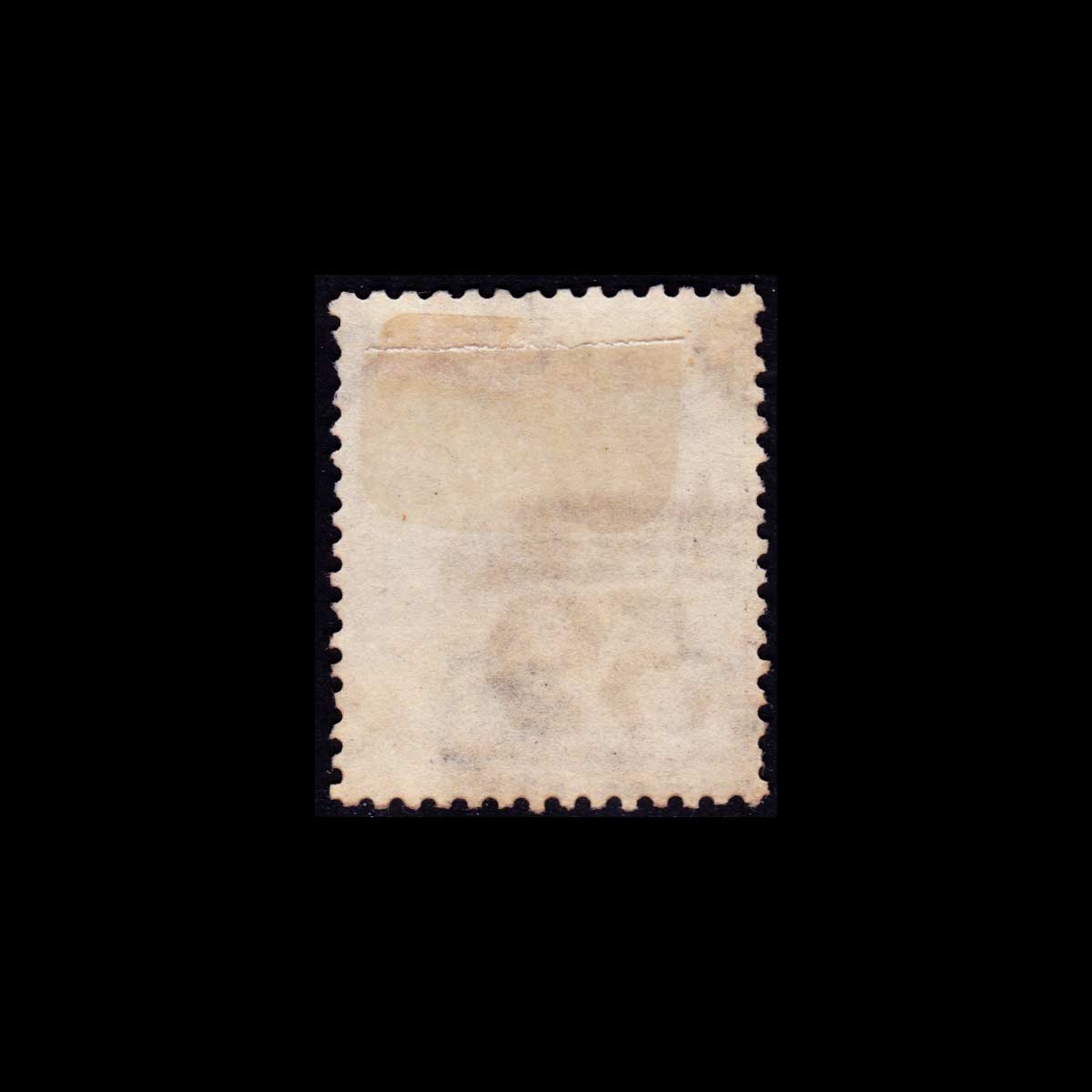 1863 Regina Vittoria 6d. violetto retro