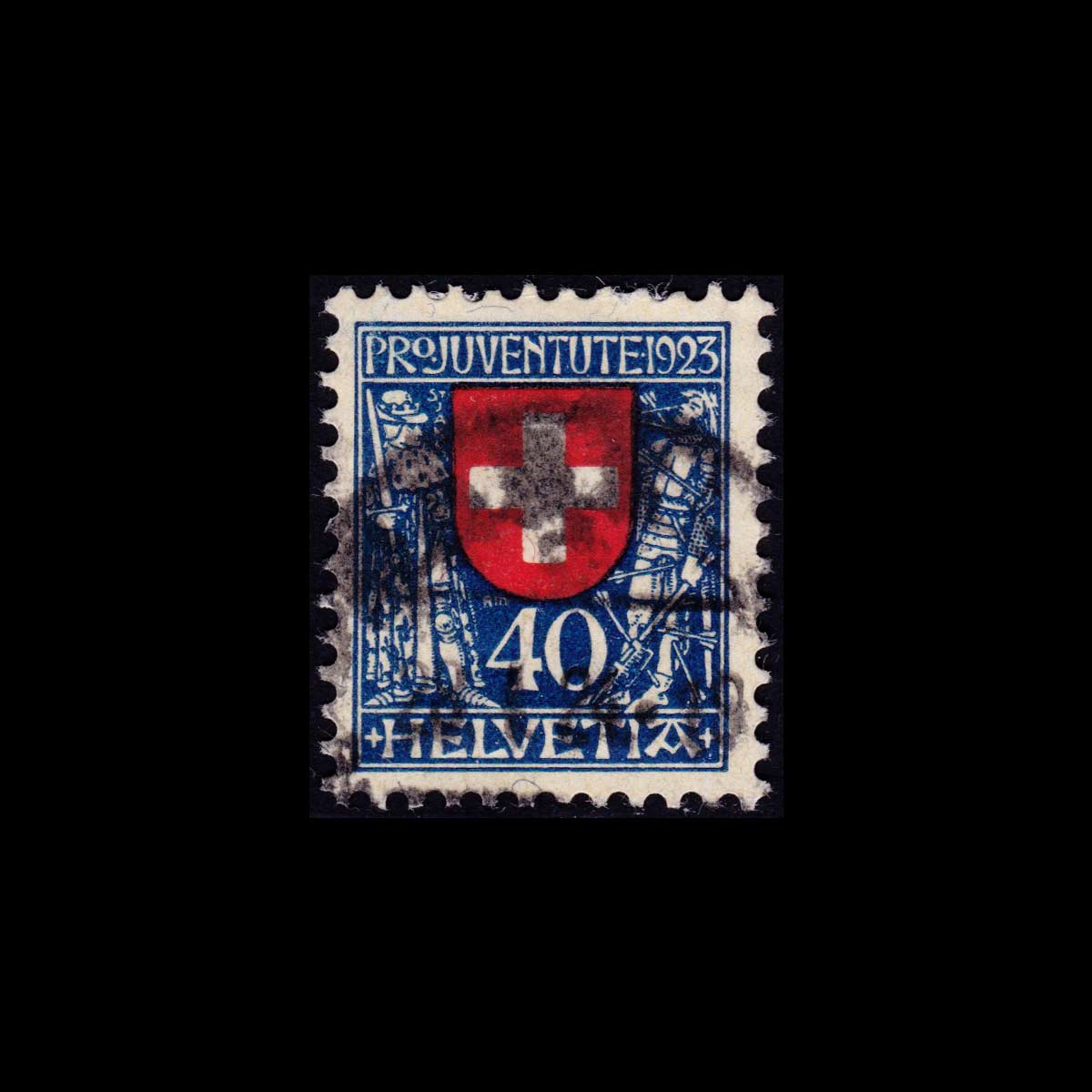 1923 Pro Juventude 40(+10) blu e rosso